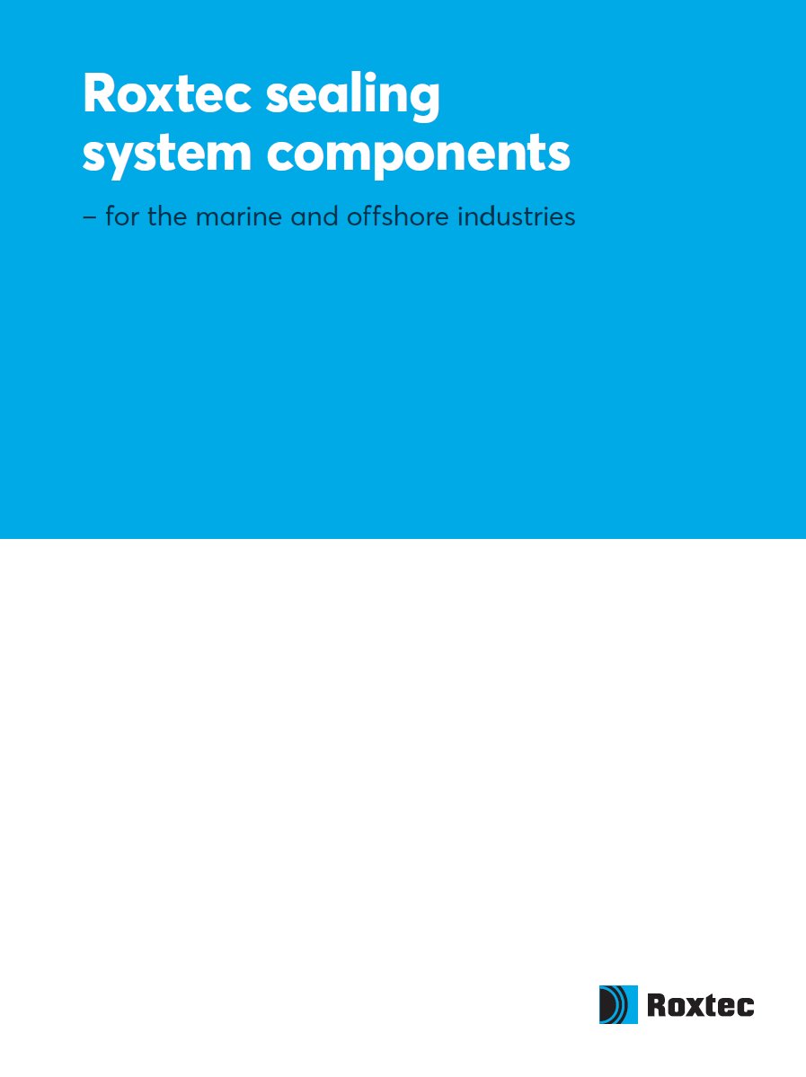 适用于船舶和海洋平台的 Roxtec 密封系统组件