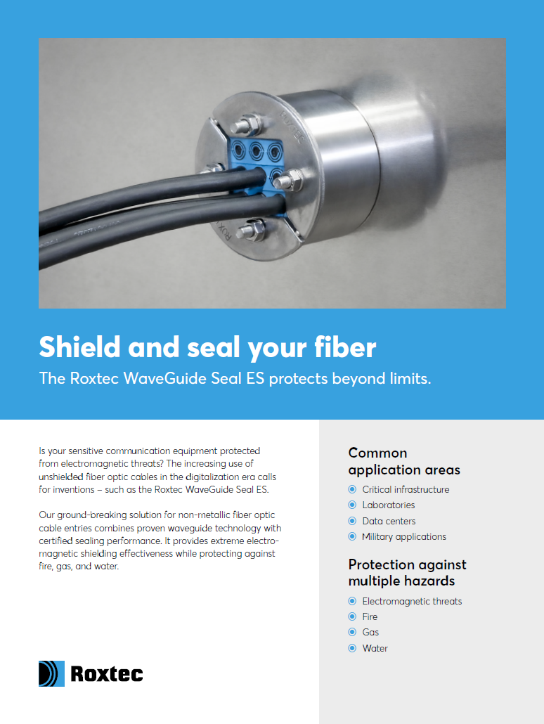 Roxtec 波导密封系统 ES 产品说明书