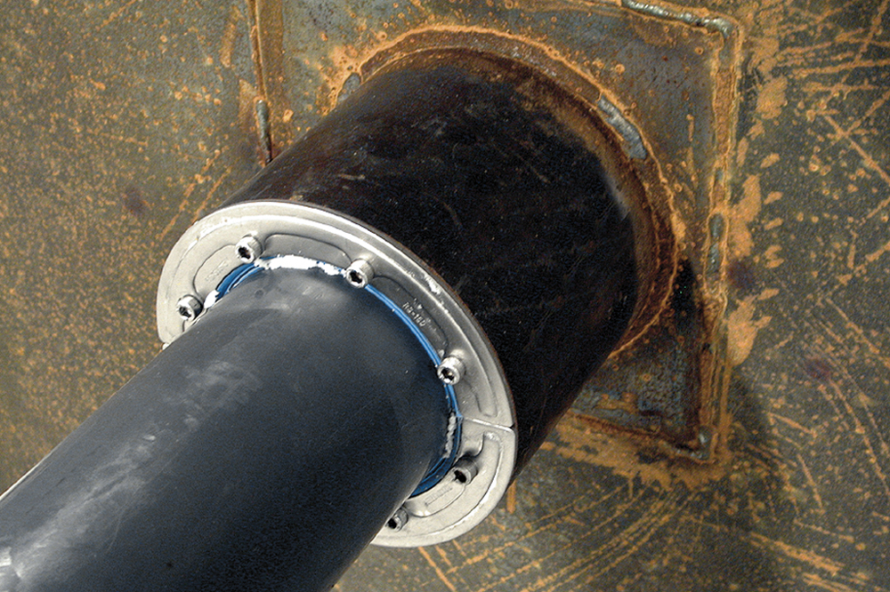 带有 SL PPS 的 Roxtec RS PPS/S F+WT 密封系统