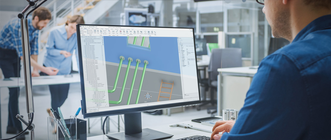AVEVA E3D Design 中的 Roxtec 密封系统