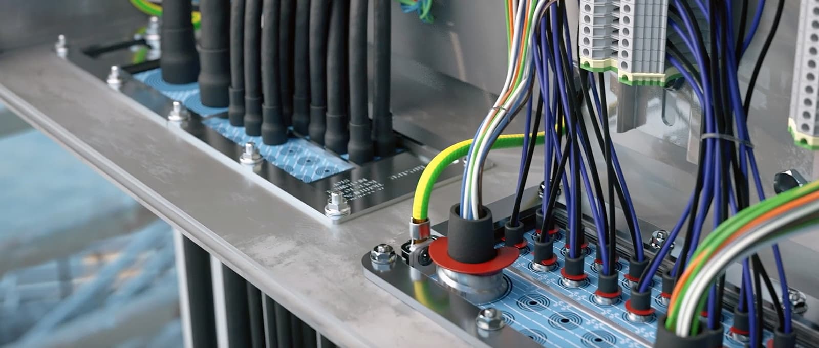 箱柜和机柜中的多电缆穿隔密封