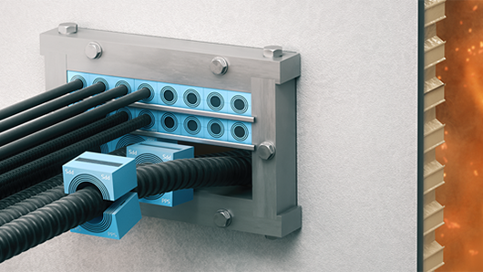 Roxtec CRF 紧凑型一体化密封解决方案