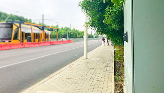 保护上海的信号传递