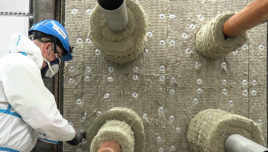 感受 Roxtec 防火测试的热度