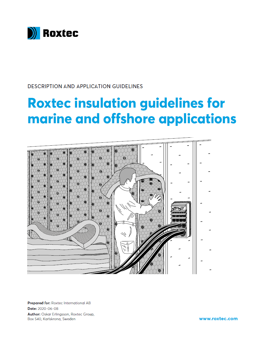 Roxtec 海事和海工应用防火绝缘指南