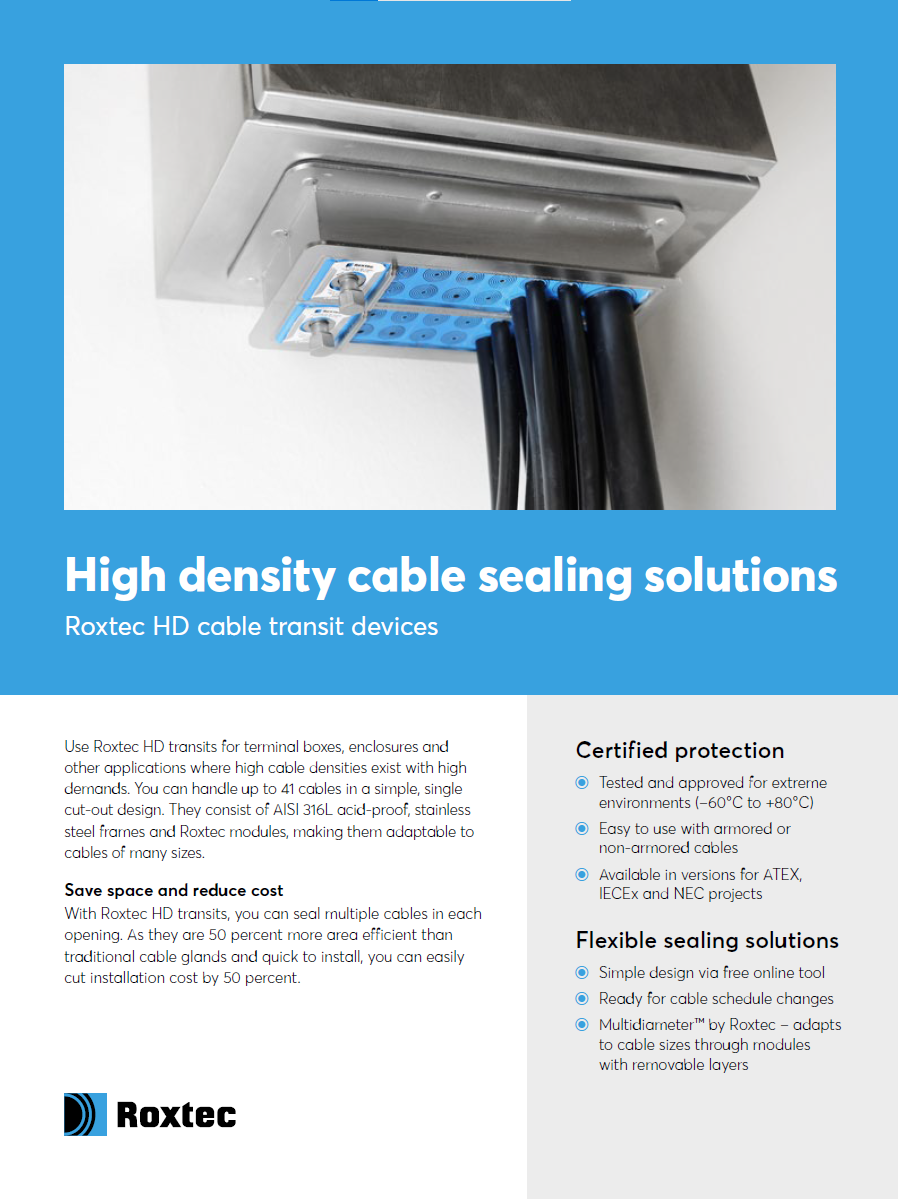 Roxtec HD 32 产品文件夹